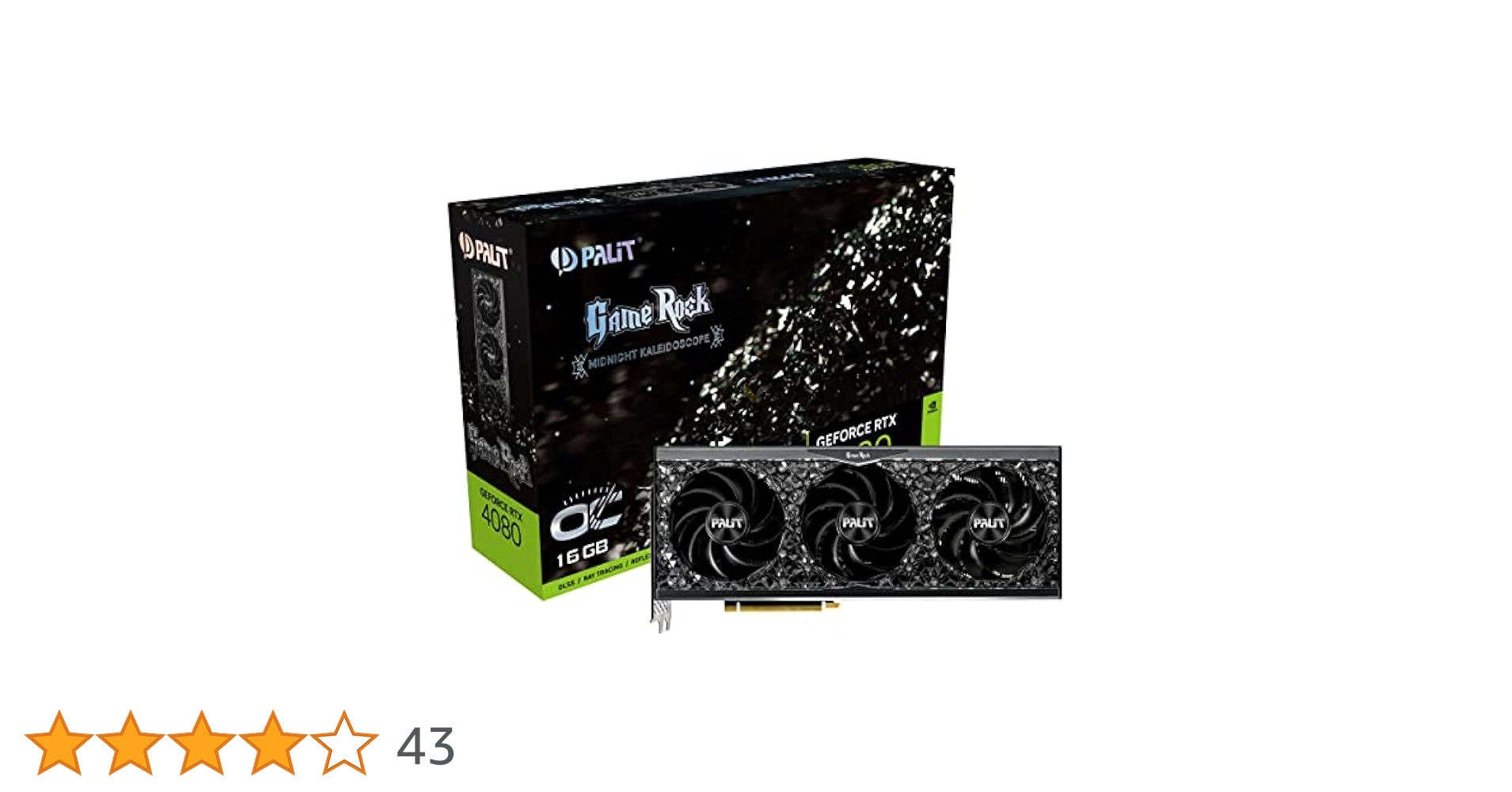 Amazon | Palit(パリット) GeForce RTX 4080 GameRock OC 16GB